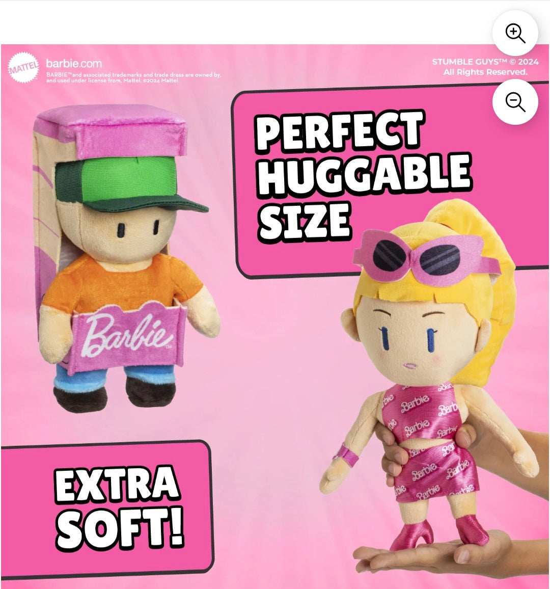 STUMBLE GUYS BARBIE limited edition