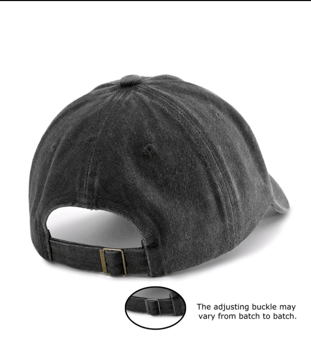 Gorra de béisbol estilo lavado con estampado "GOD IS GOOD", sencilla, casual y elegante.