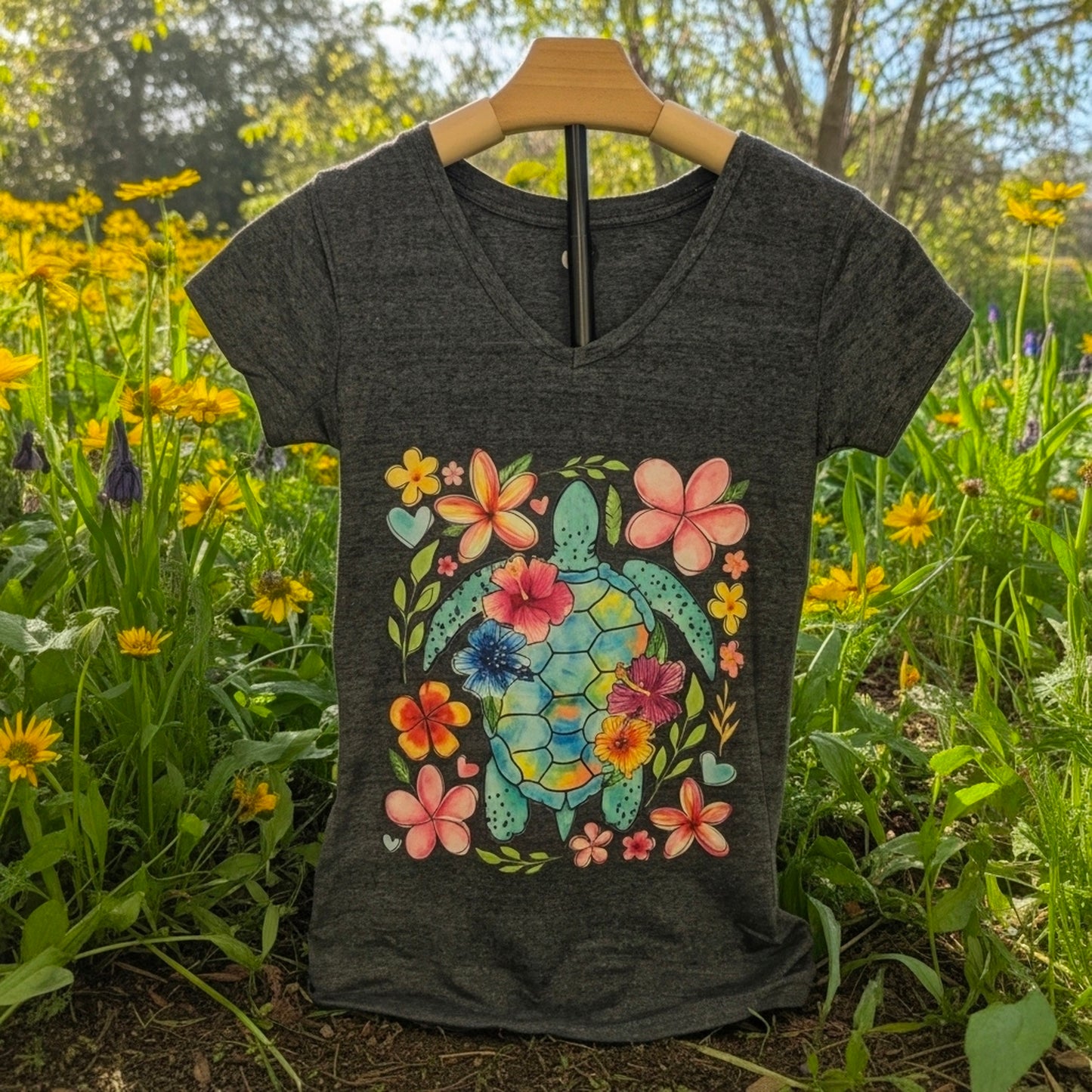 Camisa de mujer con cuello v