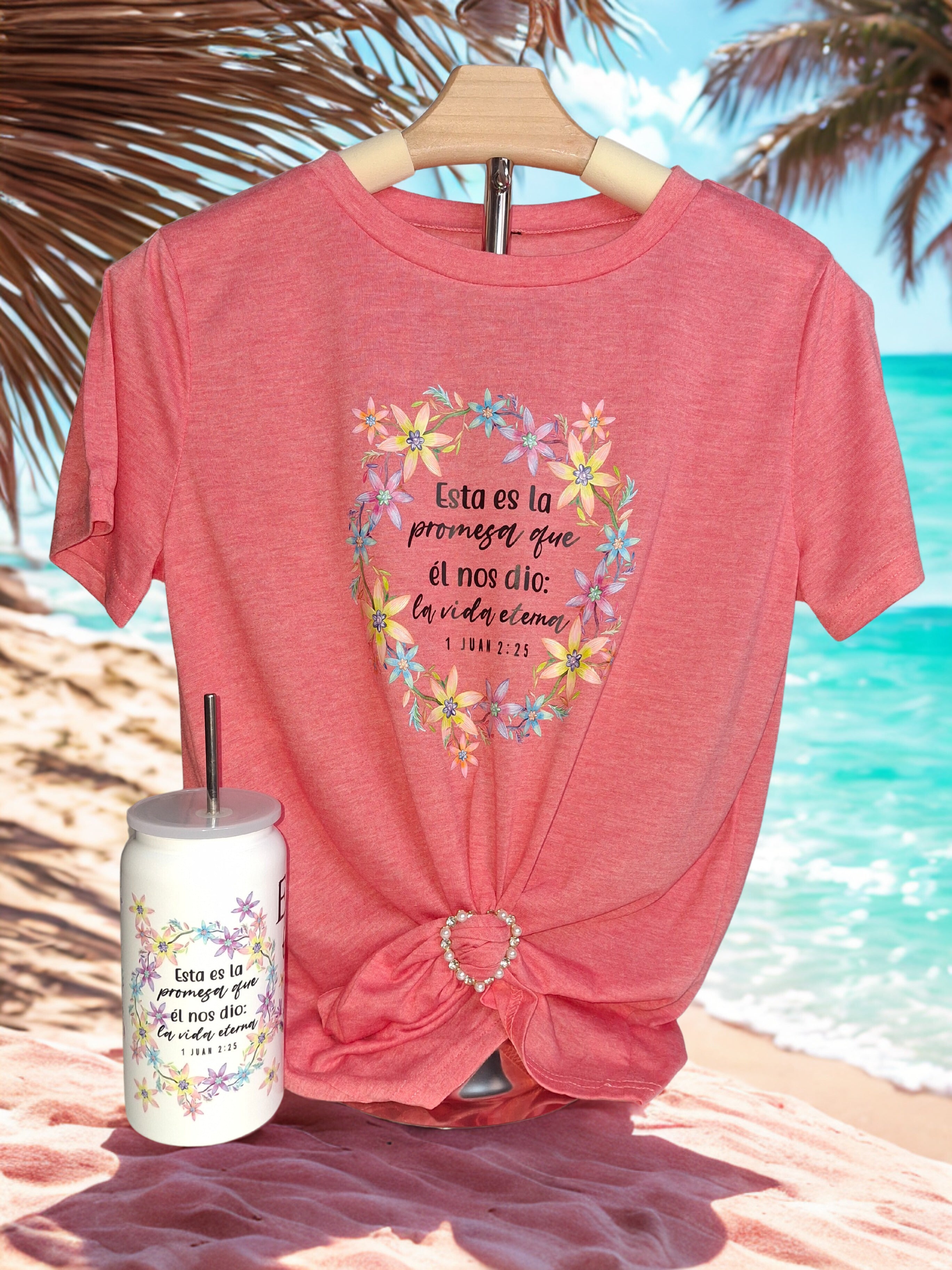 Set camisa con vaso a convinacion.