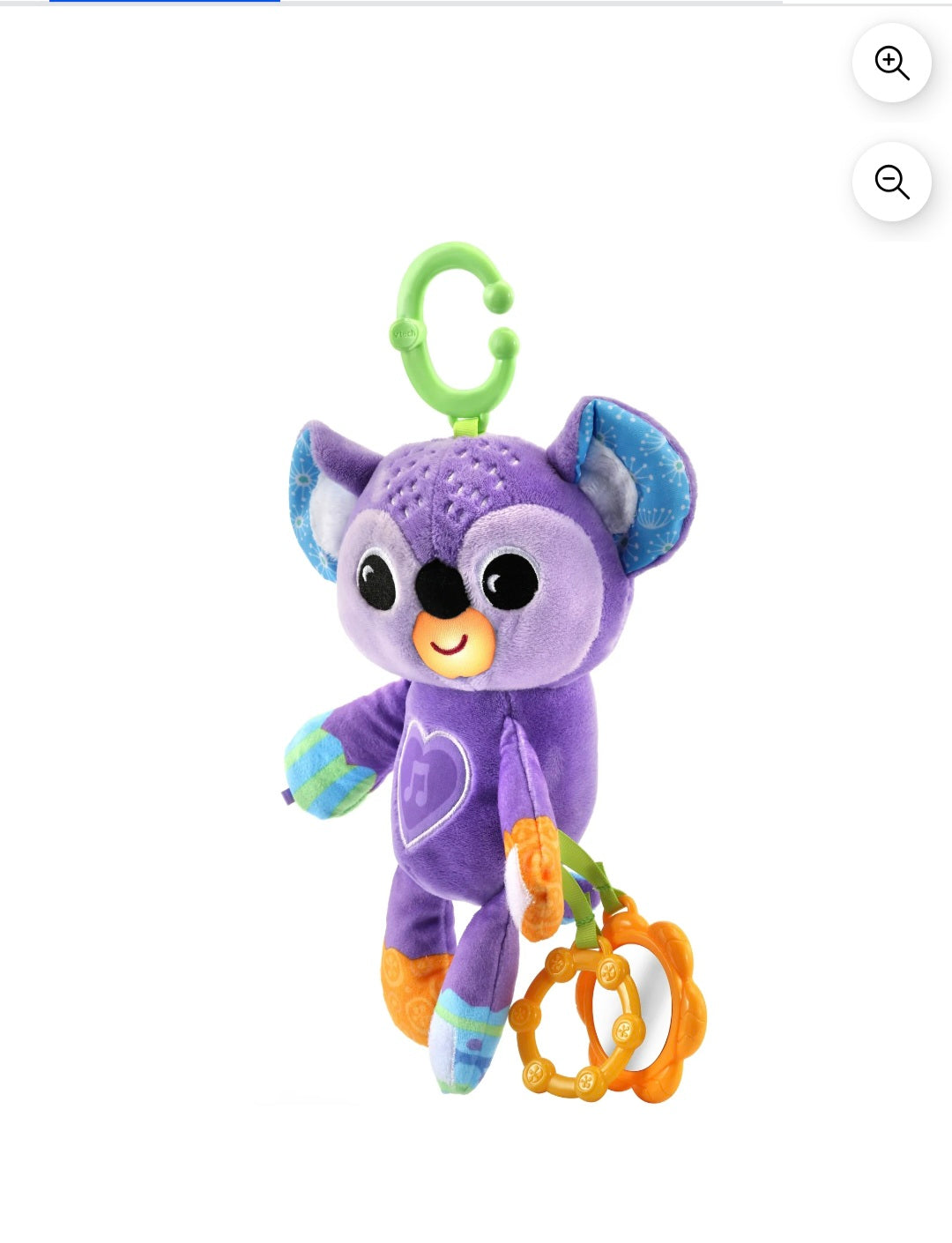 Peluche con Clip para Llevar Koala para Bebés