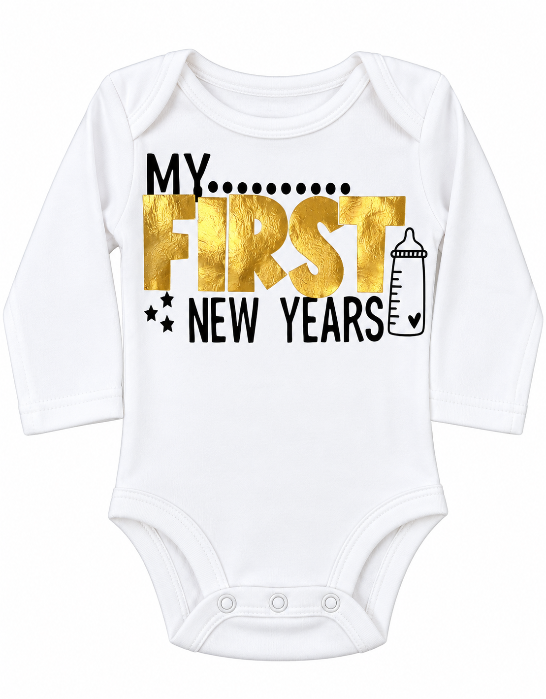 Body para bebé MY FIRST NEW YEARS