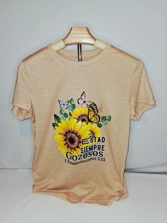 Camiseta para mujer de manga corta