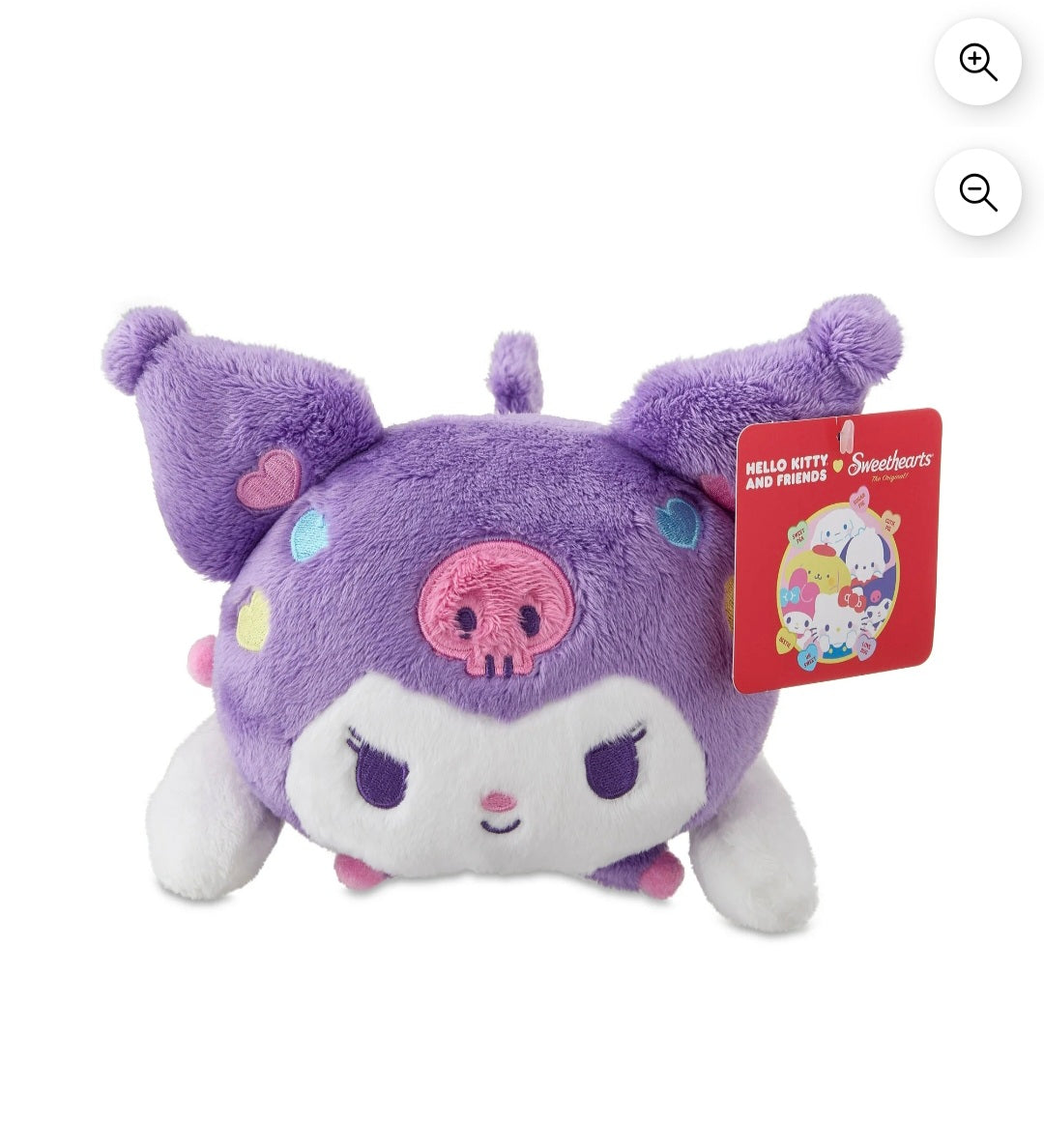 Sanrio Kuromi™ Tela de Felpa con Estampado de Dulces