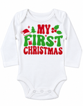 Body para bebé MY FIRST CHRISTMAS