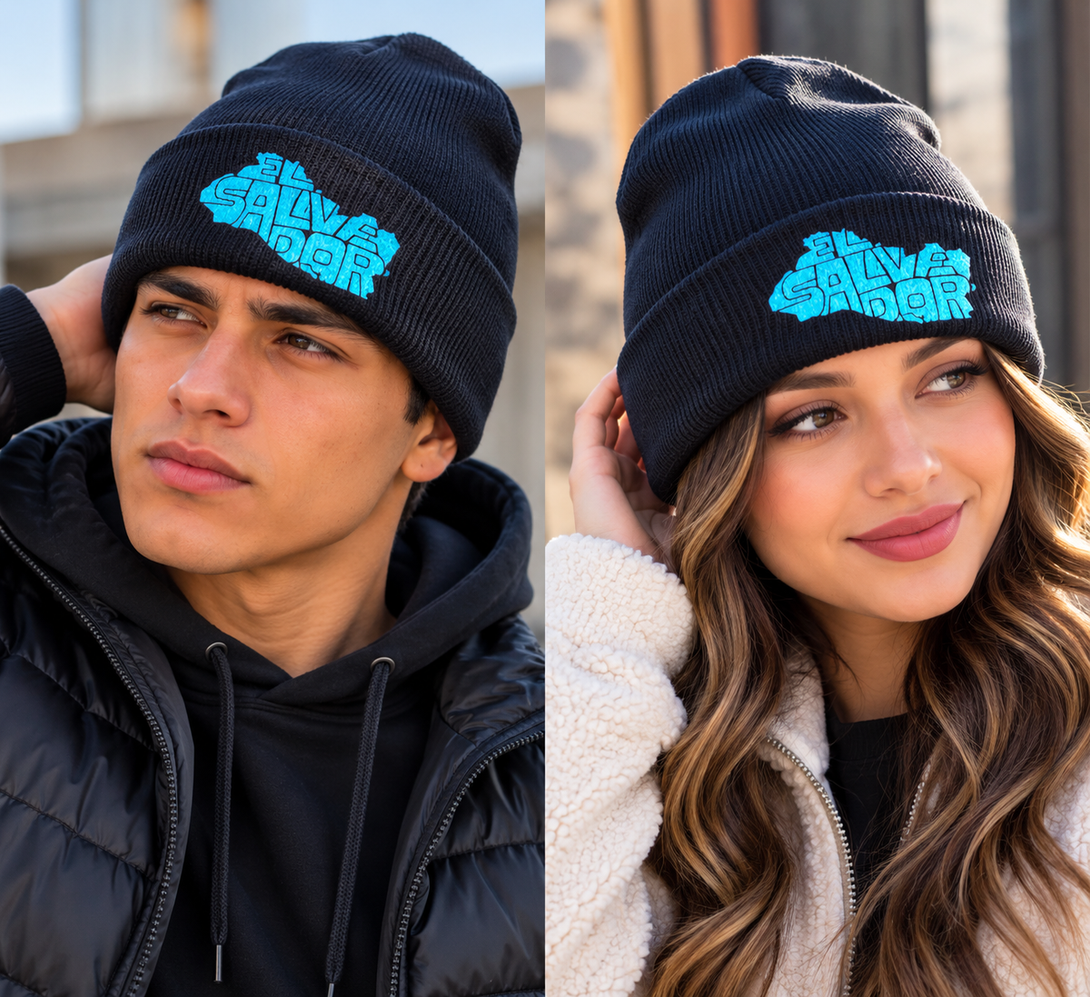 Gorro con mapa de EL SALVADOR