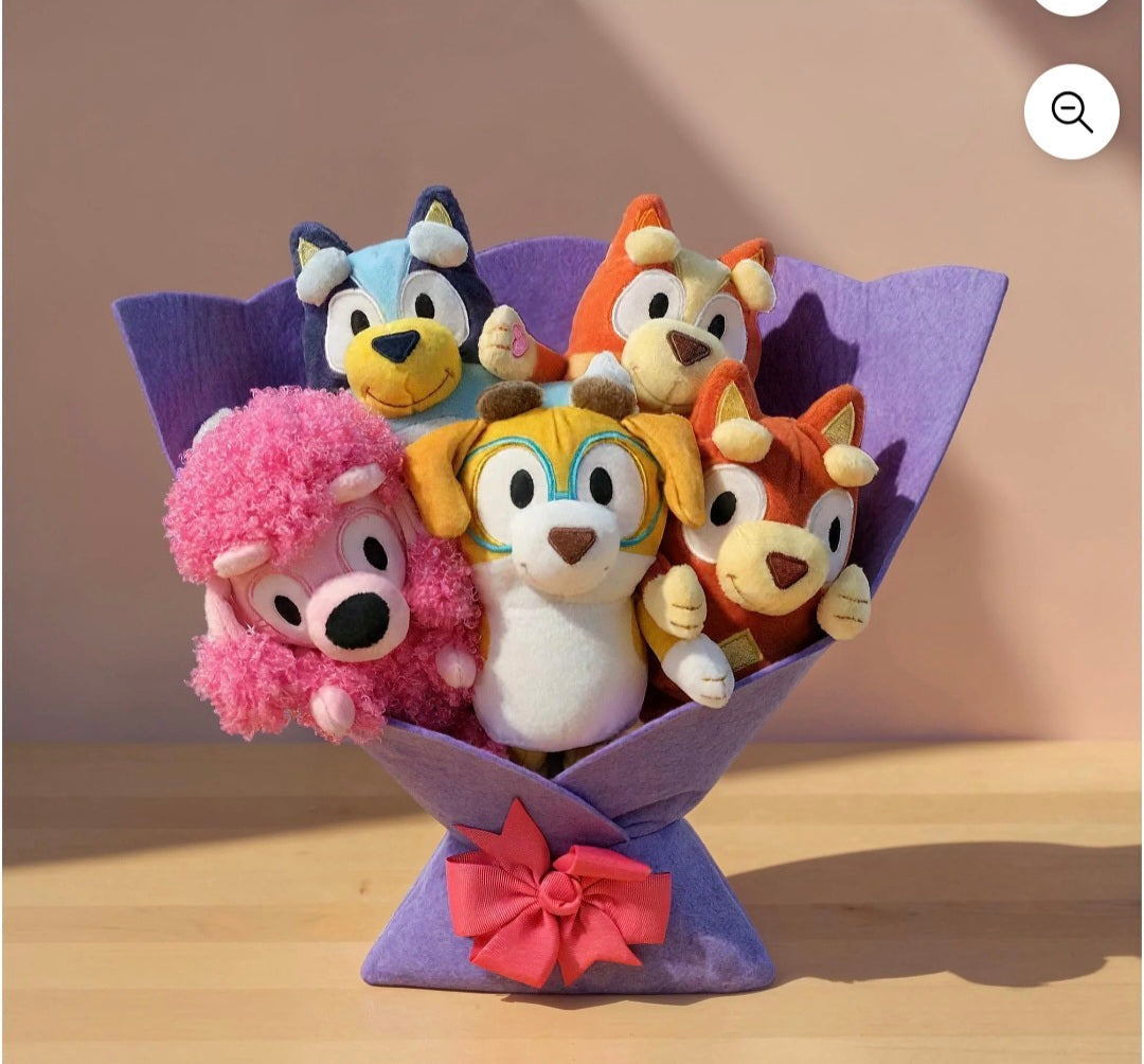 Ramo Grande de Peluche de Bluey y Amigos, 13"