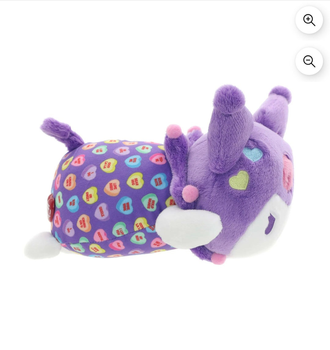 Sanrio Kuromi™ Tela de Felpa con Estampado de Dulces