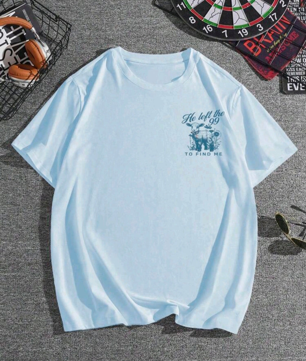 Camiseta de verano de manga corta oversize para mujer.