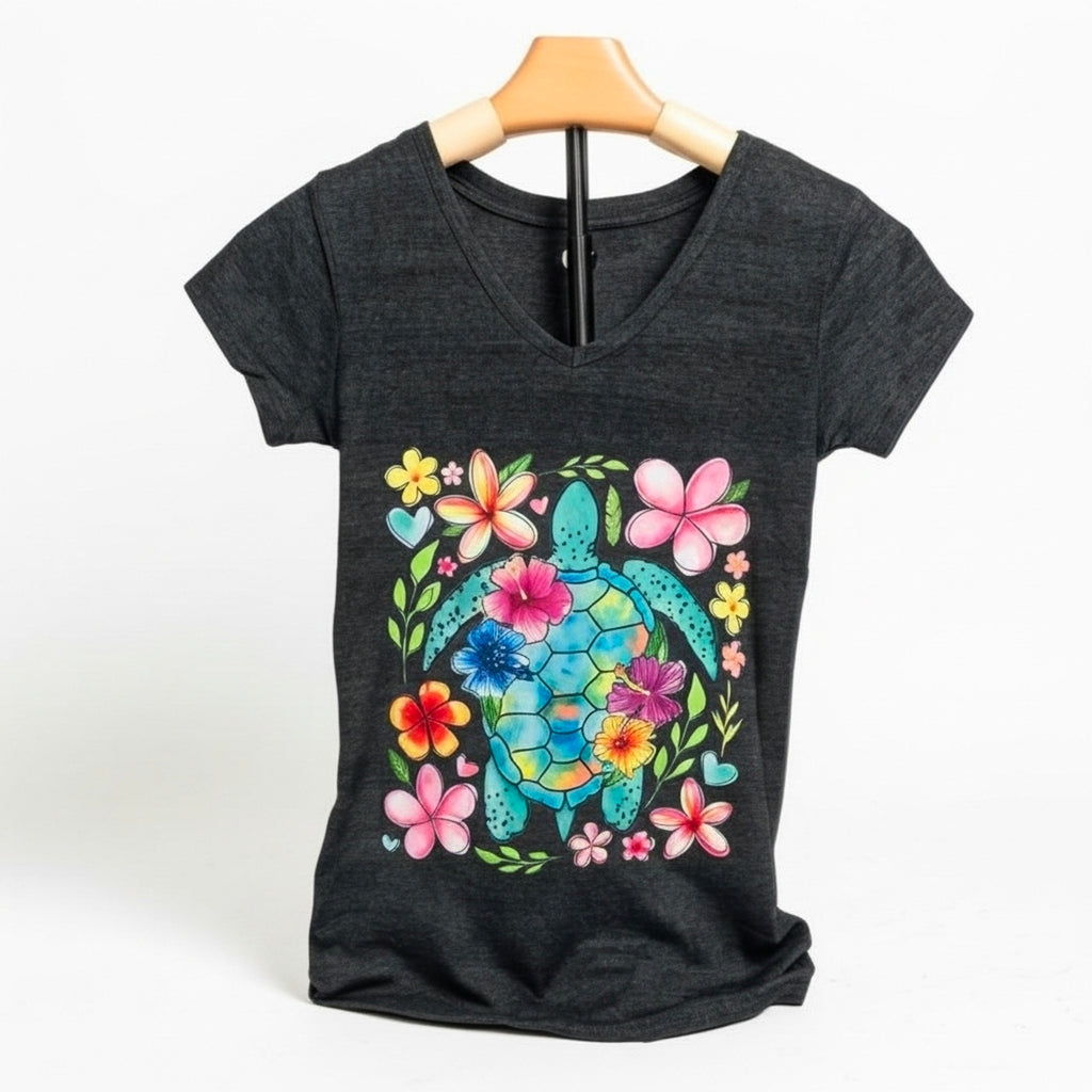 Camisa de mujer con cuello v