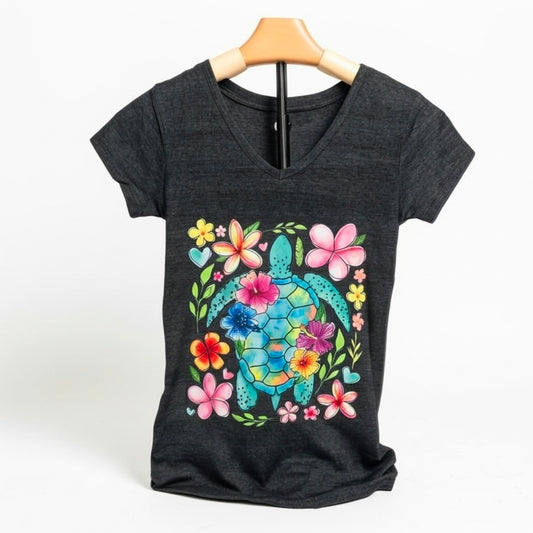 Camisa de mujer con cuello v