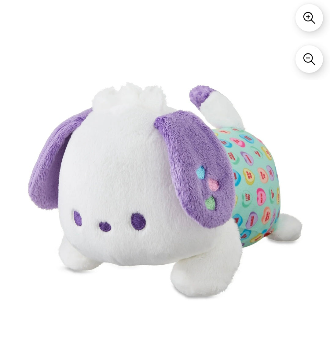 Sanrio Pochacco™ Peluche con Tela Estampada de Dulces Sweethearts