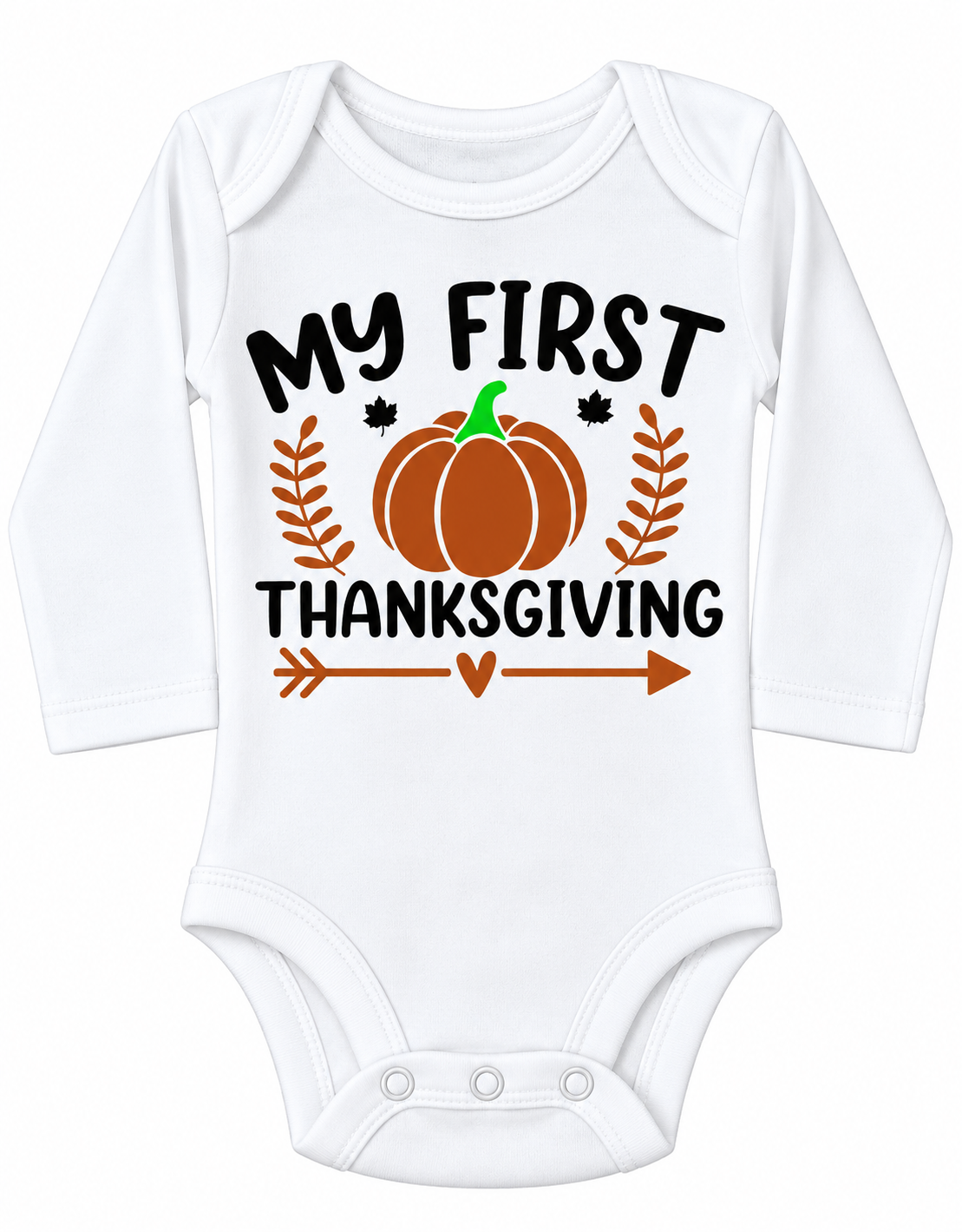 Body para bebé My FIRST THANKSGIVING