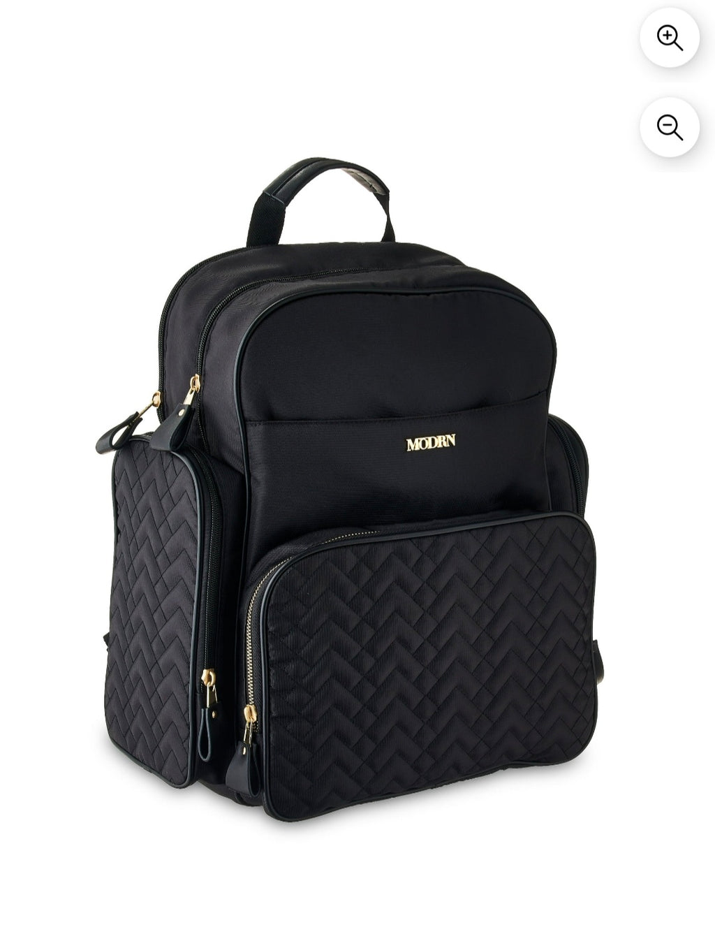 Bolsa de pañales negra Modrn