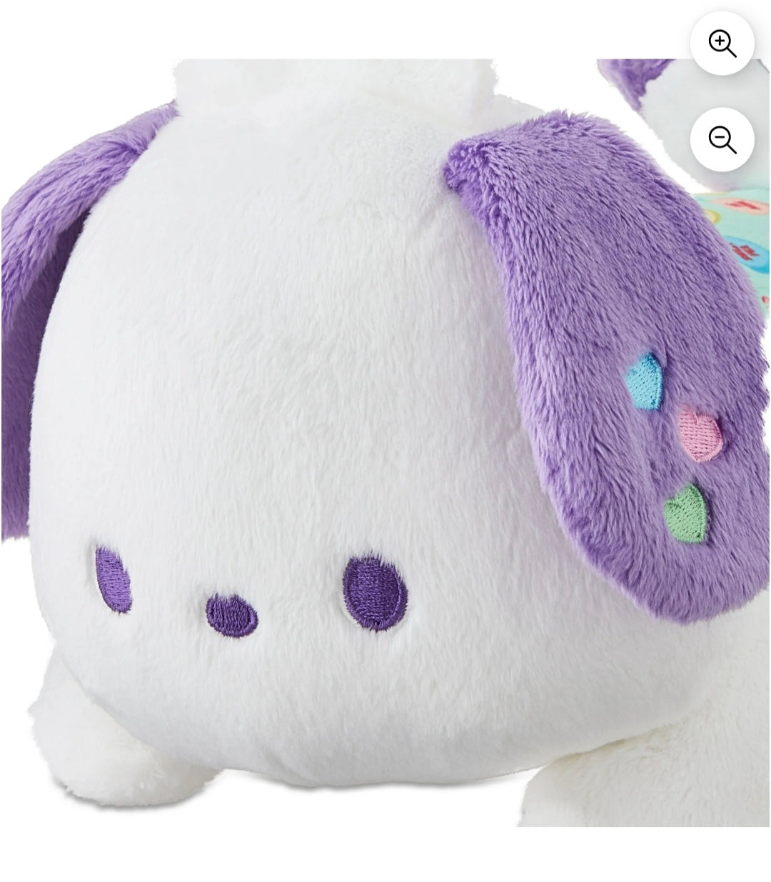 Sanrio Pochacco™ Peluche con Tela Estampada de Dulces Sweethearts