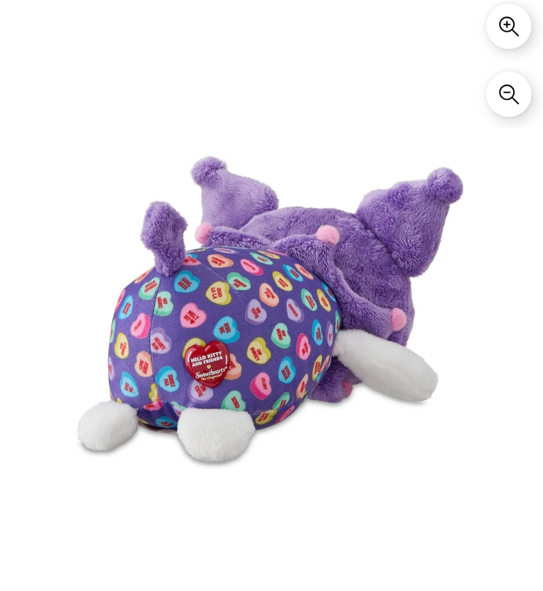 Sanrio Kuromi™ Tela de Felpa con Estampado de Dulces
